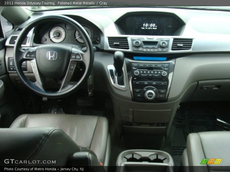 Polished Metal Metallic / Gray 2011 Honda Odyssey Touring
