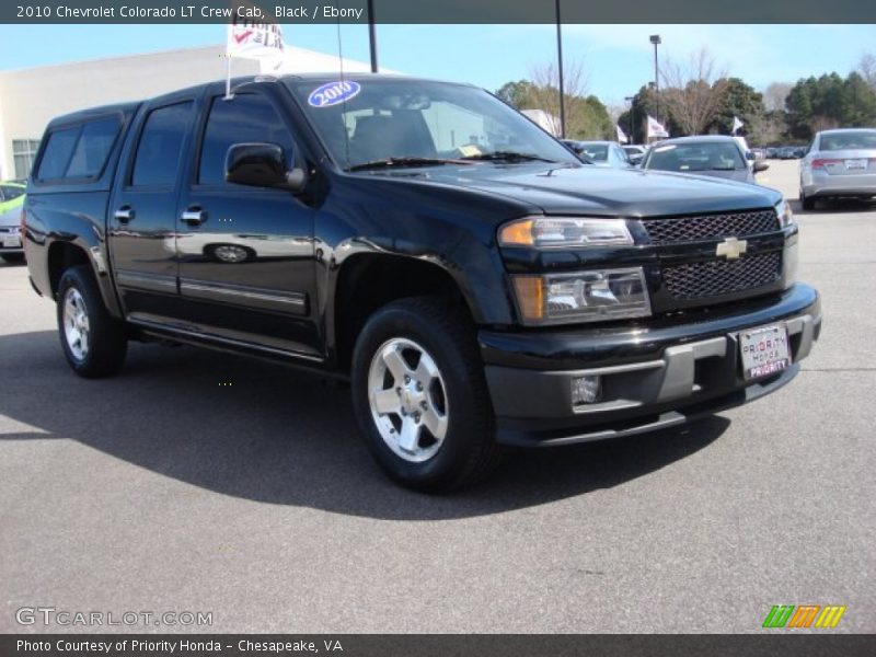 Black / Ebony 2010 Chevrolet Colorado LT Crew Cab