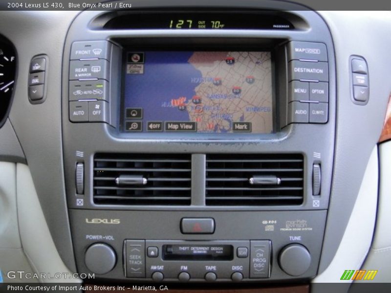 Controls of 2004 LS 430