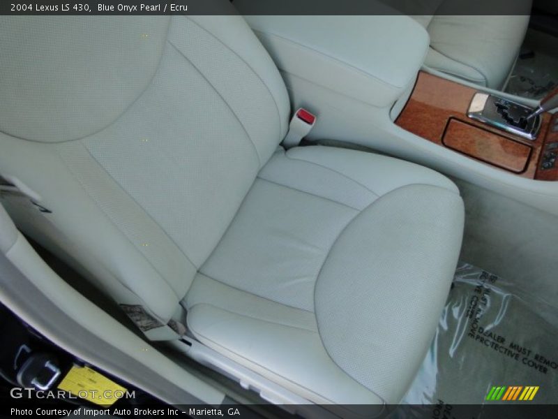 Blue Onyx Pearl / Ecru 2004 Lexus LS 430