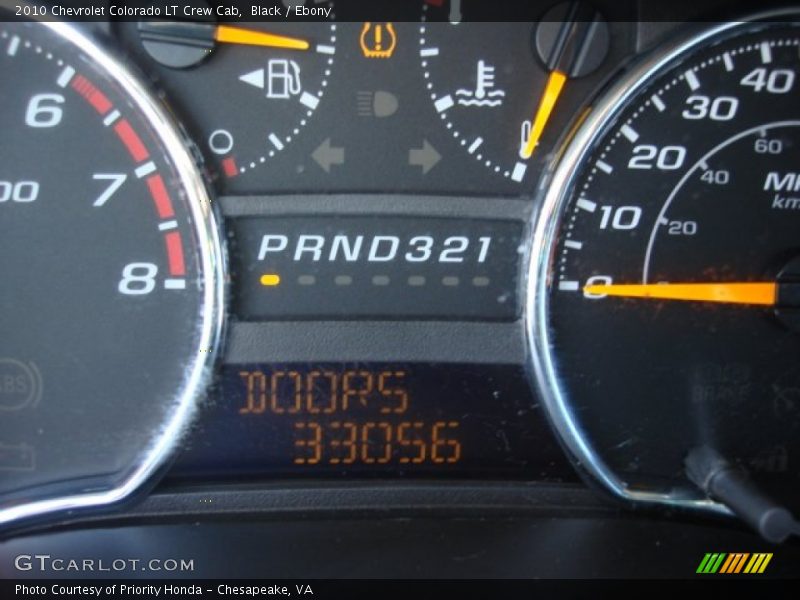 Black / Ebony 2010 Chevrolet Colorado LT Crew Cab