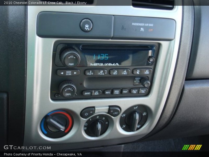 Black / Ebony 2010 Chevrolet Colorado LT Crew Cab