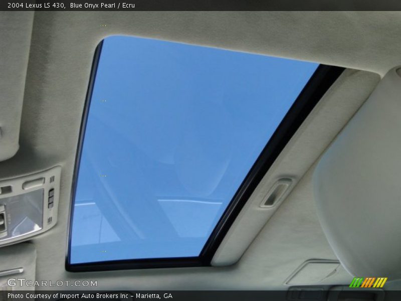 Sunroof of 2004 LS 430