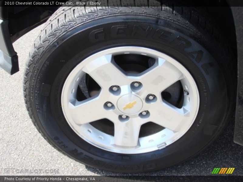 Black / Ebony 2010 Chevrolet Colorado LT Crew Cab