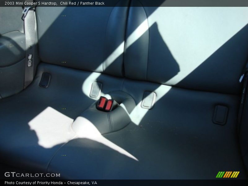Chili Red / Panther Black 2003 Mini Cooper S Hardtop