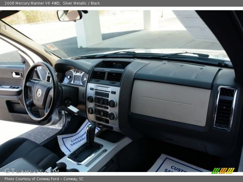 Silver Metallic / Black 2008 Mercury Mariner V6 4WD