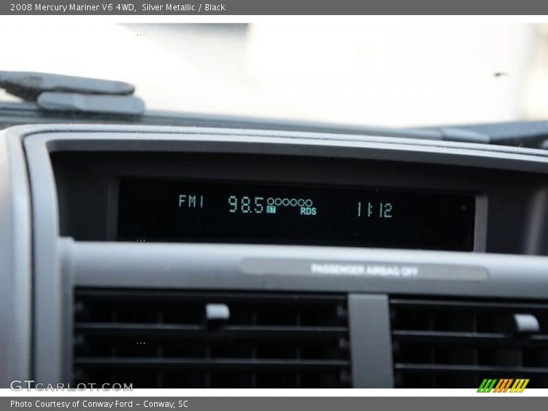 Silver Metallic / Black 2008 Mercury Mariner V6 4WD
