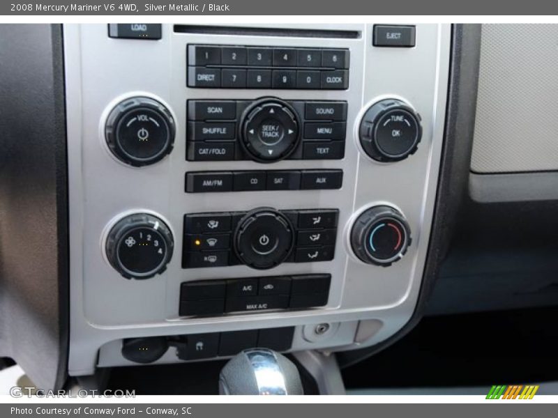 Silver Metallic / Black 2008 Mercury Mariner V6 4WD
