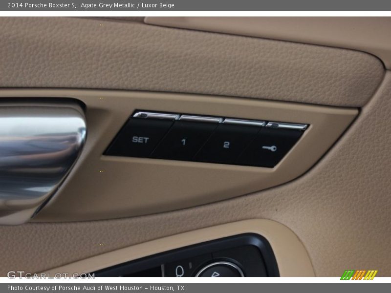 Agate Grey Metallic / Luxor Beige 2014 Porsche Boxster S