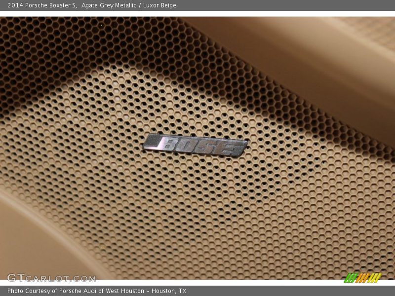 Agate Grey Metallic / Luxor Beige 2014 Porsche Boxster S
