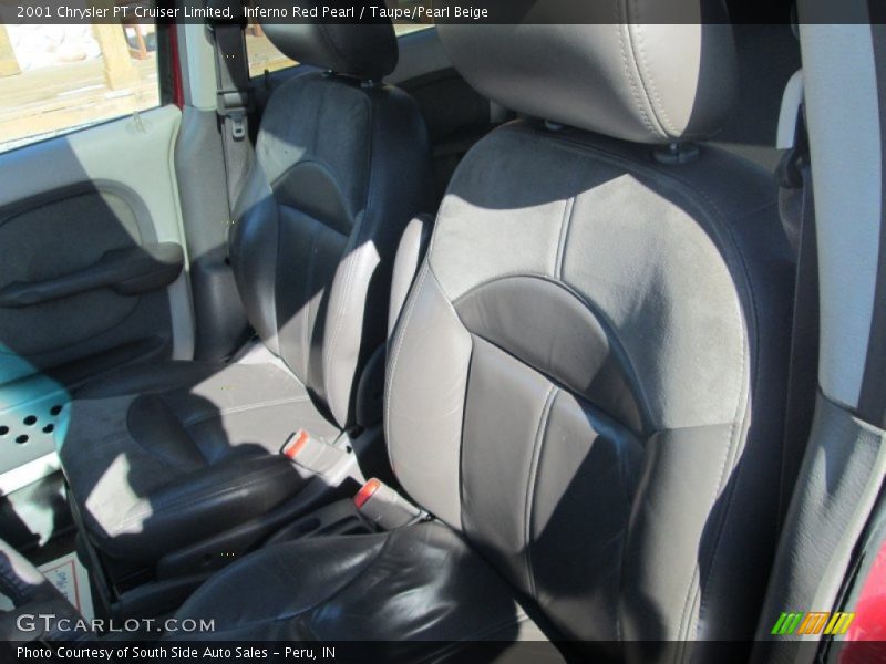 Inferno Red Pearl / Taupe/Pearl Beige 2001 Chrysler PT Cruiser Limited