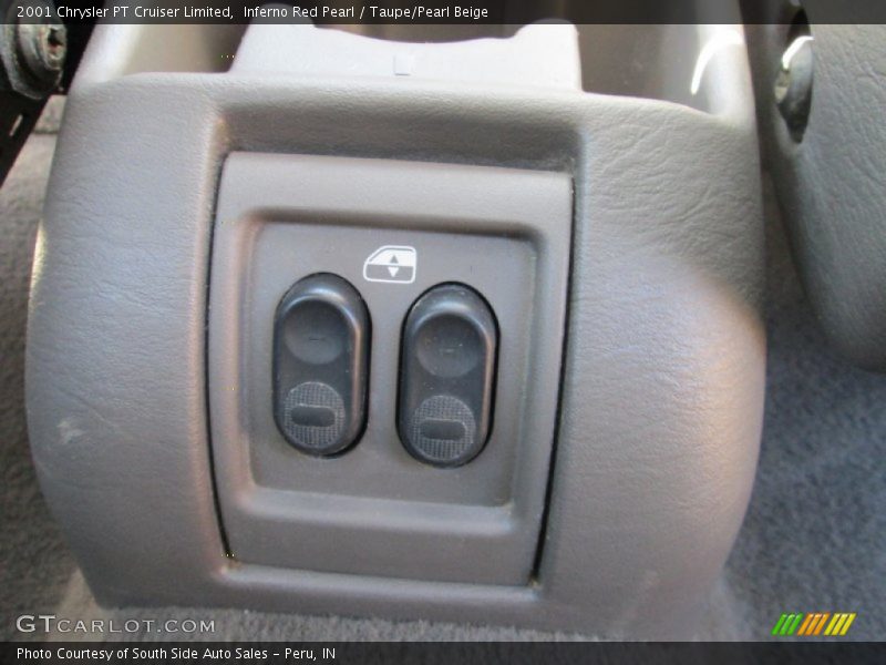 Inferno Red Pearl / Taupe/Pearl Beige 2001 Chrysler PT Cruiser Limited