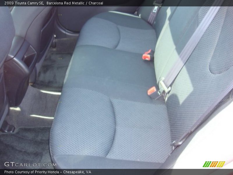 Barcelona Red Metallic / Charcoal 2009 Toyota Camry SE