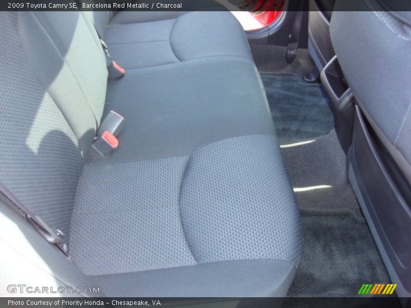 Barcelona Red Metallic / Charcoal 2009 Toyota Camry SE