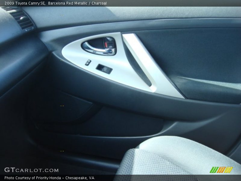 Barcelona Red Metallic / Charcoal 2009 Toyota Camry SE