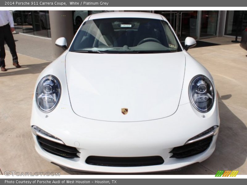  2014 911 Carrera Coupe White