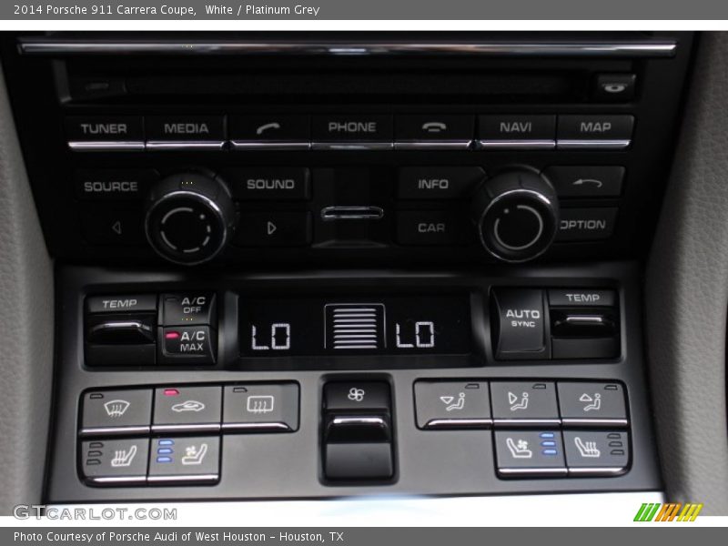 Controls of 2014 911 Carrera Coupe