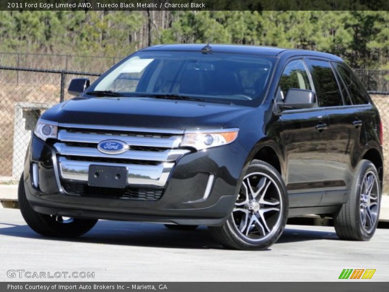 Tuxedo Black Metallic / Charcoal Black 2011 Ford Edge Limited AWD