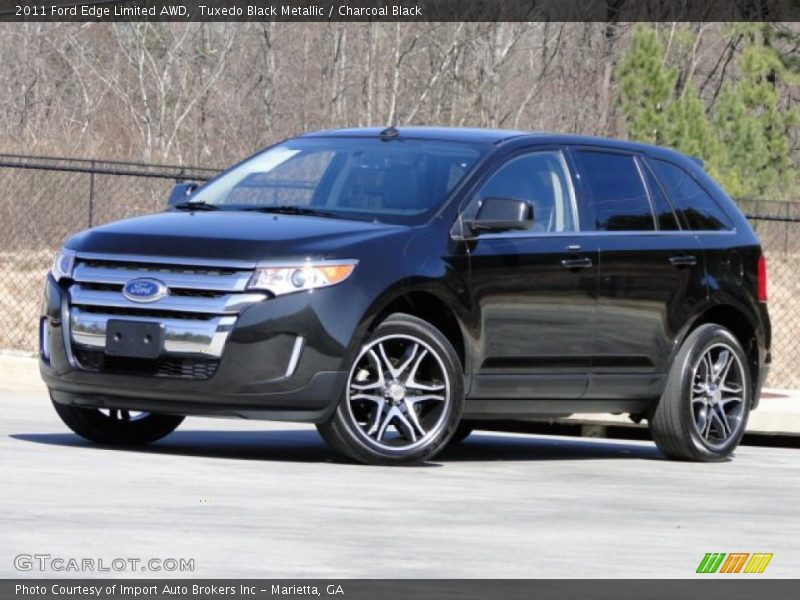 Tuxedo Black Metallic / Charcoal Black 2011 Ford Edge Limited AWD