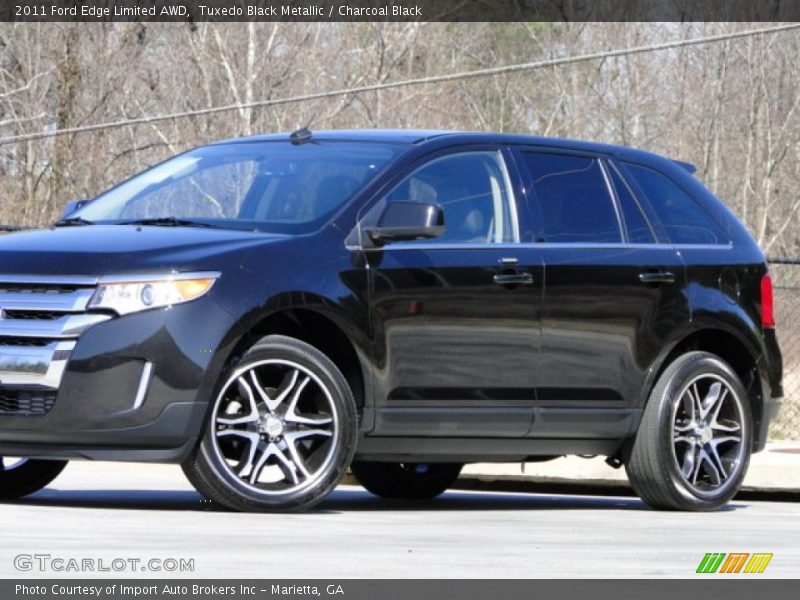 Tuxedo Black Metallic / Charcoal Black 2011 Ford Edge Limited AWD