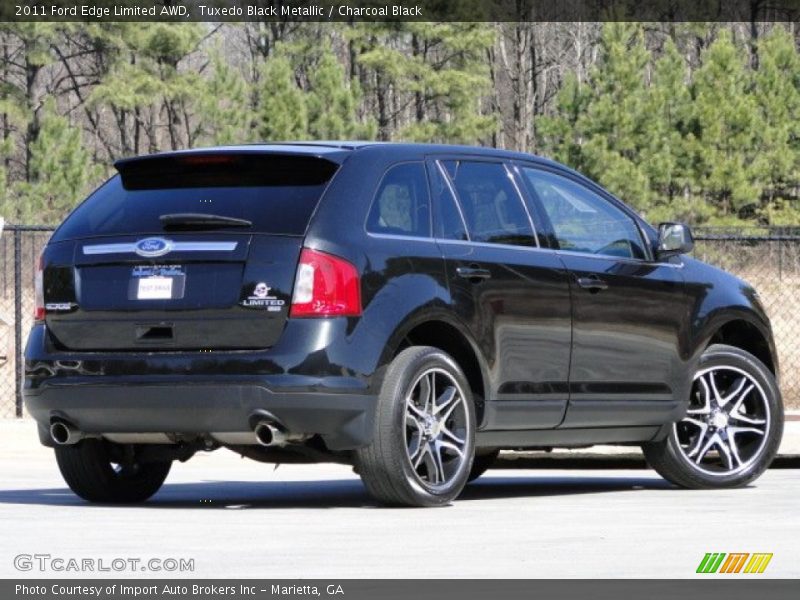 Tuxedo Black Metallic / Charcoal Black 2011 Ford Edge Limited AWD