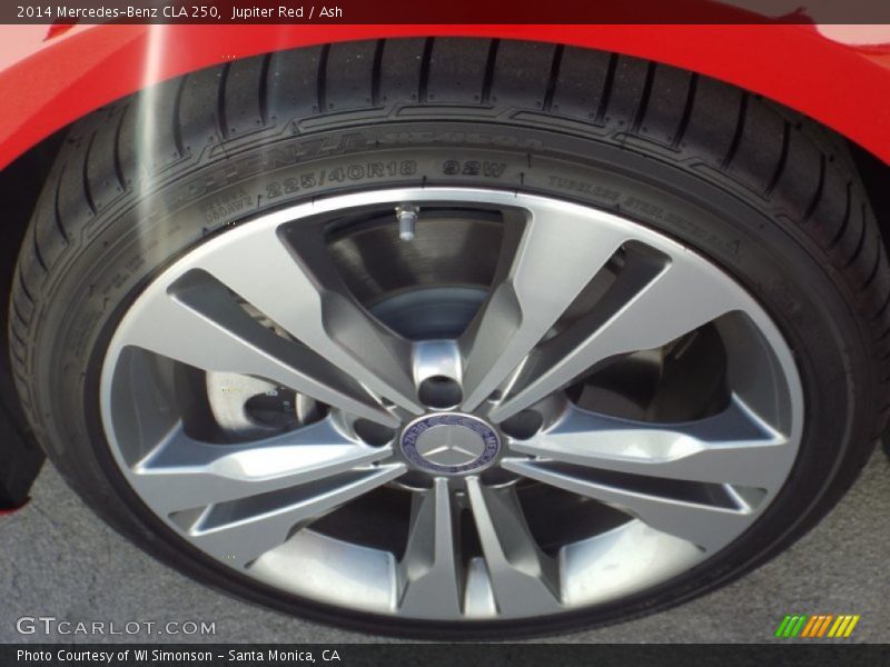 Jupiter Red / Ash 2014 Mercedes-Benz CLA 250