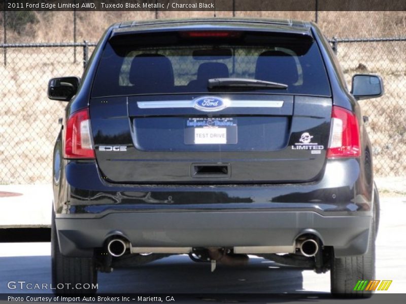 Tuxedo Black Metallic / Charcoal Black 2011 Ford Edge Limited AWD