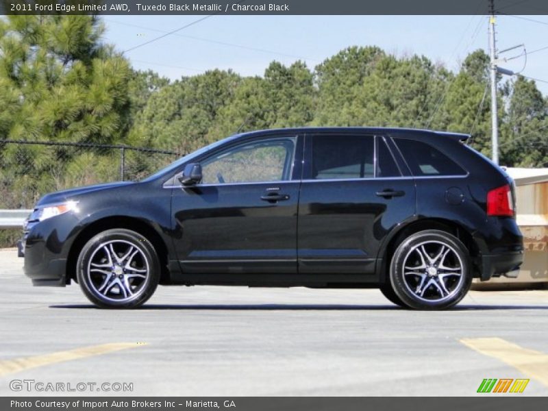 Tuxedo Black Metallic / Charcoal Black 2011 Ford Edge Limited AWD