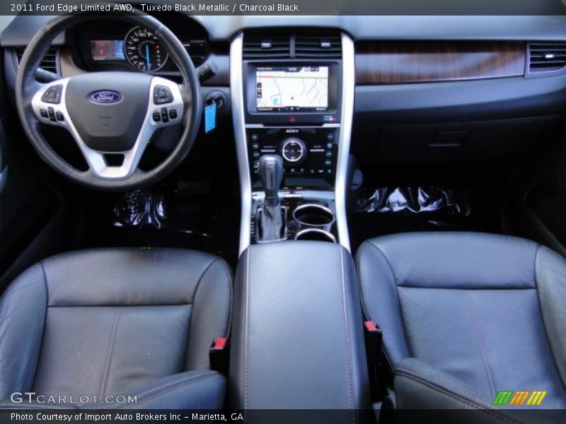 Tuxedo Black Metallic / Charcoal Black 2011 Ford Edge Limited AWD