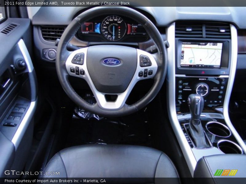 Tuxedo Black Metallic / Charcoal Black 2011 Ford Edge Limited AWD