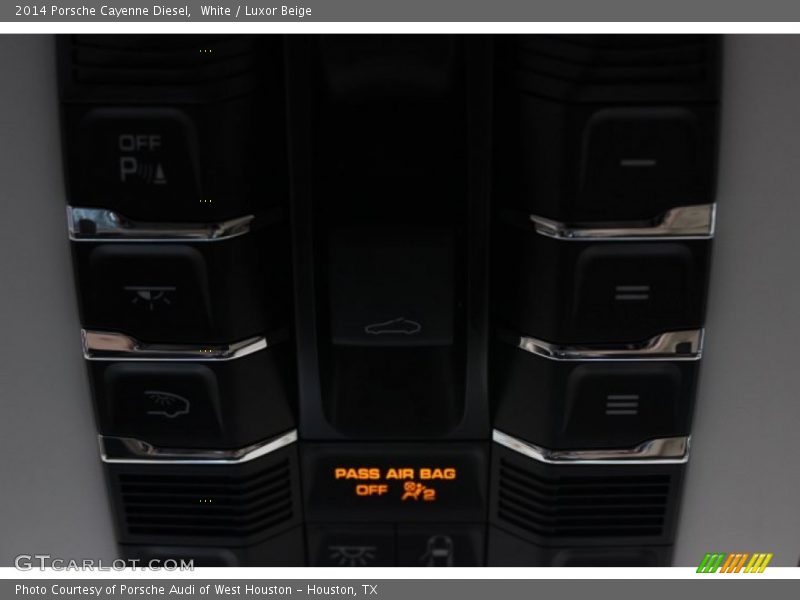 White / Luxor Beige 2014 Porsche Cayenne Diesel