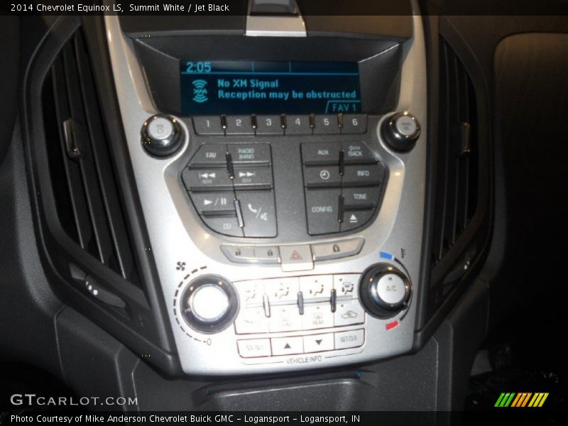 Summit White / Jet Black 2014 Chevrolet Equinox LS
