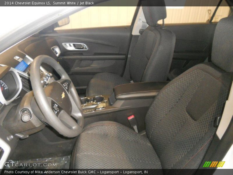 Summit White / Jet Black 2014 Chevrolet Equinox LS