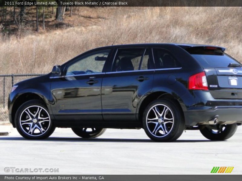 Tuxedo Black Metallic / Charcoal Black 2011 Ford Edge Limited AWD