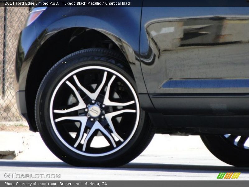 Tuxedo Black Metallic / Charcoal Black 2011 Ford Edge Limited AWD