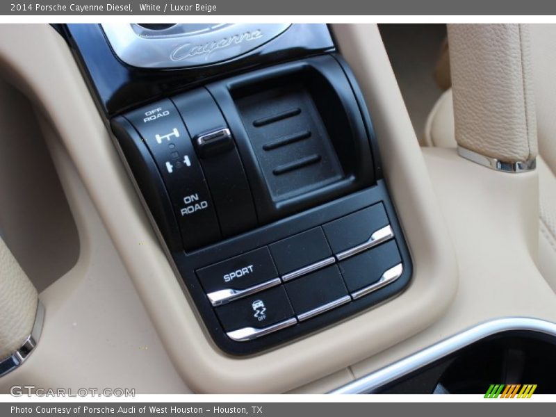 Controls of 2014 Cayenne Diesel