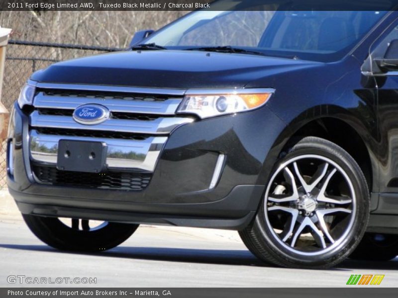 Tuxedo Black Metallic / Charcoal Black 2011 Ford Edge Limited AWD