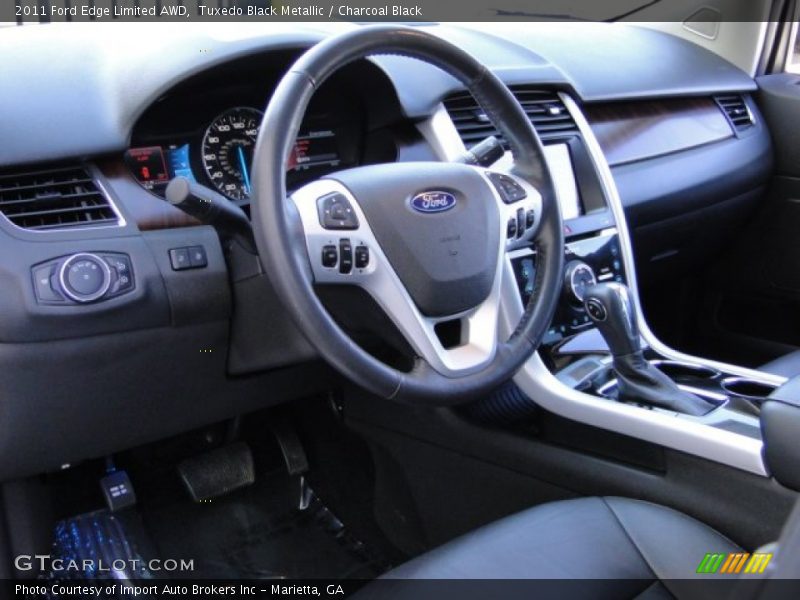 Tuxedo Black Metallic / Charcoal Black 2011 Ford Edge Limited AWD