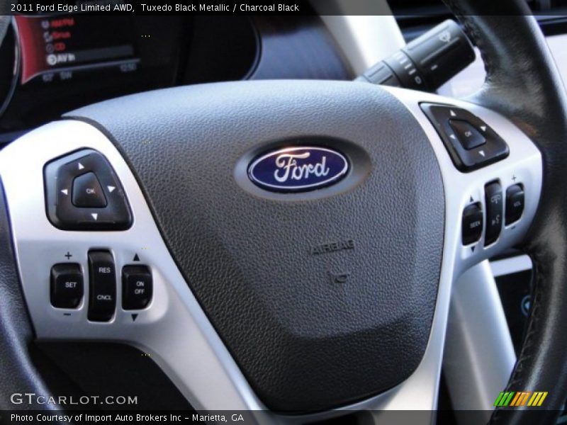 Tuxedo Black Metallic / Charcoal Black 2011 Ford Edge Limited AWD