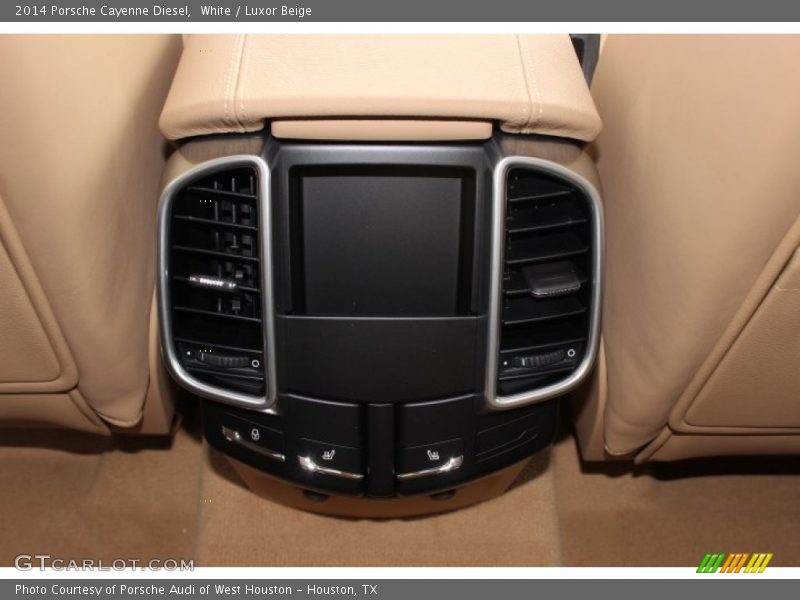 White / Luxor Beige 2014 Porsche Cayenne Diesel