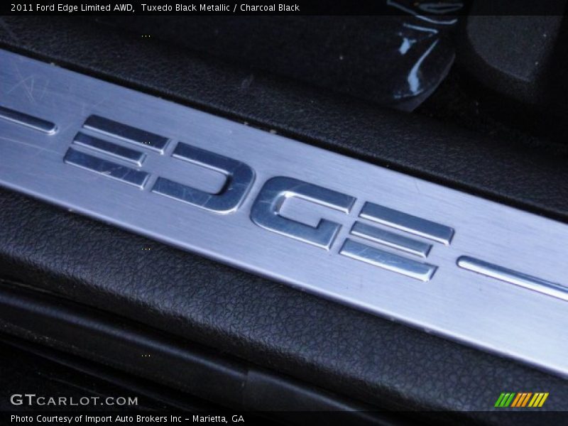 Tuxedo Black Metallic / Charcoal Black 2011 Ford Edge Limited AWD