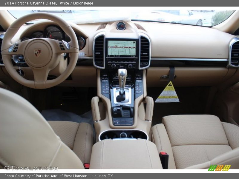 Dashboard of 2014 Cayenne Diesel