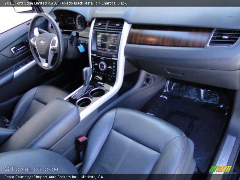 Tuxedo Black Metallic / Charcoal Black 2011 Ford Edge Limited AWD