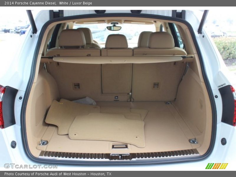  2014 Cayenne Diesel Trunk