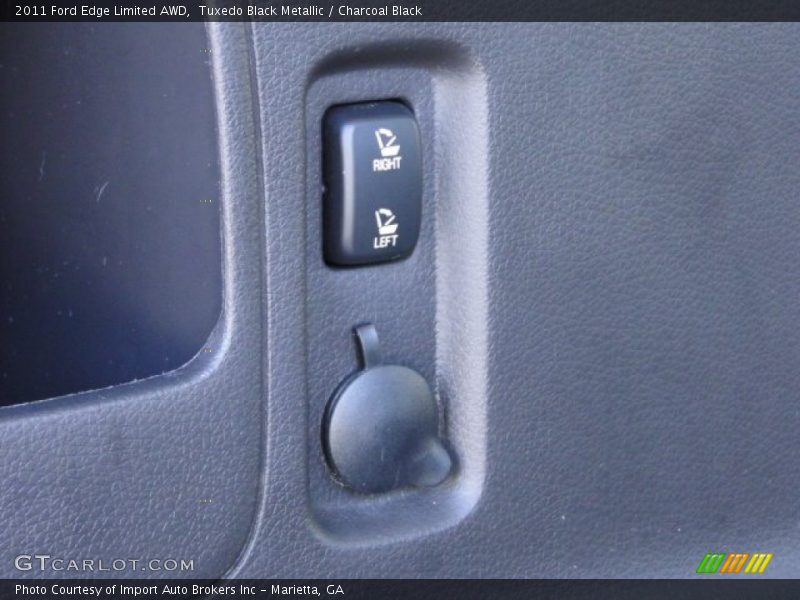 Tuxedo Black Metallic / Charcoal Black 2011 Ford Edge Limited AWD