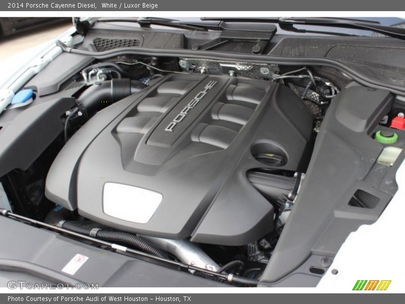  2014 Cayenne Diesel Engine - 3.0 Liter DFI VTG Turbocharged DOHC 24-Valve VVT Diesel V6