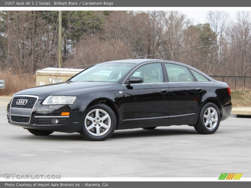 Front 3/4 View of 2007 A6 3.2 Sedan