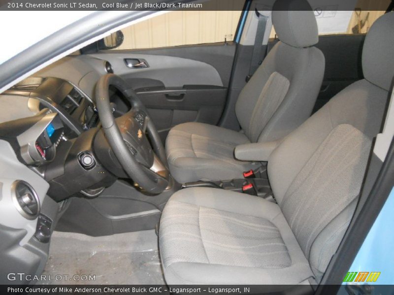 Front Seat of 2014 Sonic LT Sedan