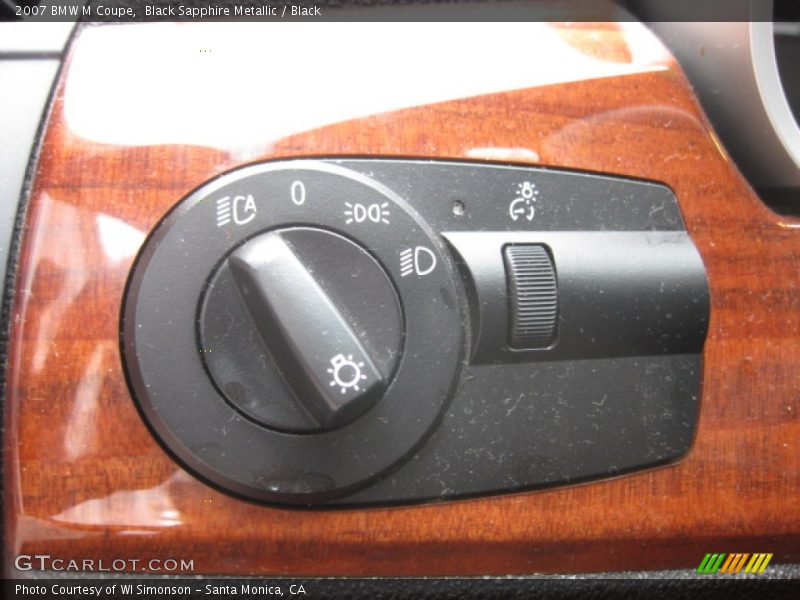 Controls of 2007 M Coupe