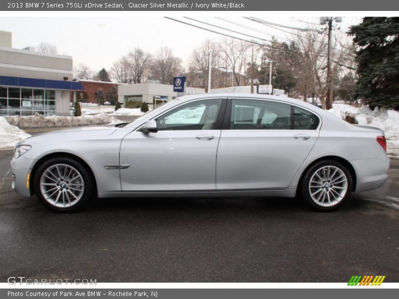  2013 7 Series 750Li xDrive Sedan Glacier Silver Metallic
